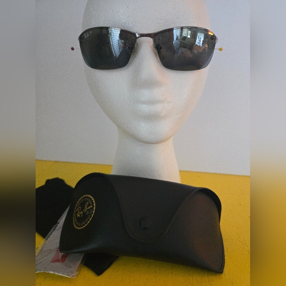 Ray-Ban Unisex Polarized Sunglasses RB3183 LIKE NEW - Picture 1 of 7